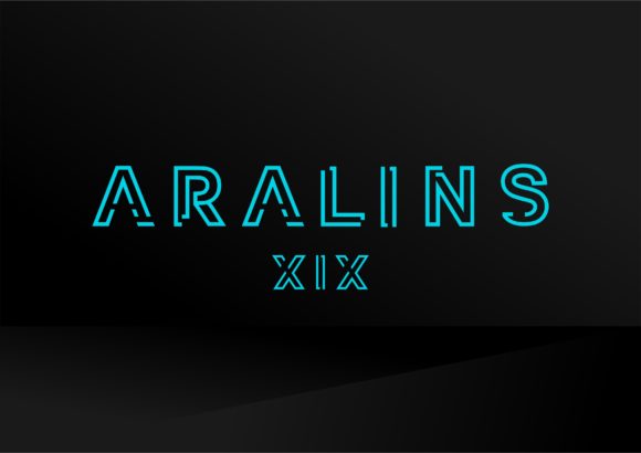 Aralins: A Modern Display Font for Editorial Design
