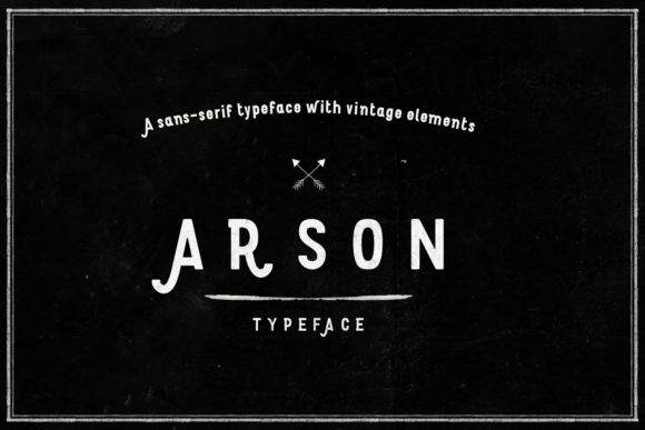 Arson Font Review: A Unique Display Typeface for Bold Branding
