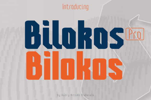 Bilokos Pro: A Bold Display Font for Modern Branding