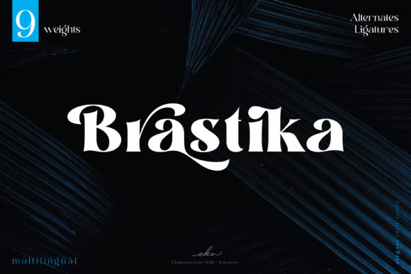 Brastika: A Stylish Display Font for Impactful Branding