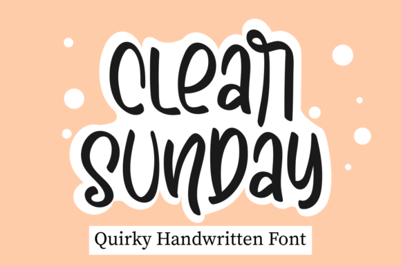 Clear Sunday: A Timeless Display Font for Modern Editorial Design