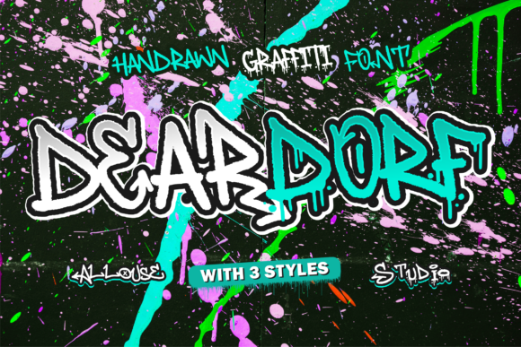 Deardorf Font: A Modern Touch for Branding Materials