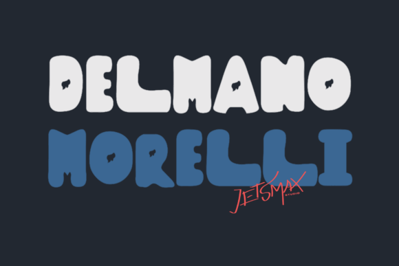 Delmano Morelli: A Display Font for Bold Statements