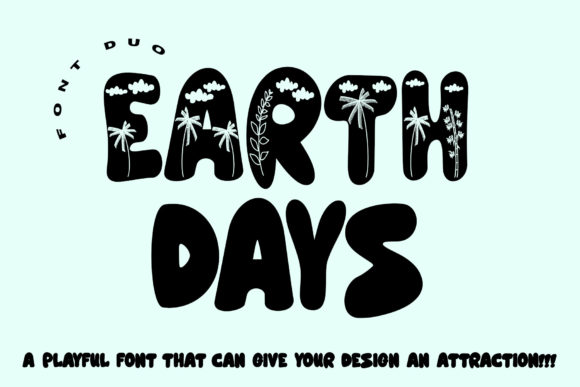Earth Days Font for Web Design