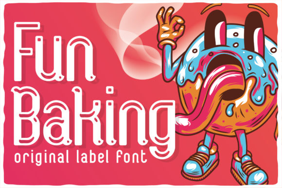 Fun Baking: A Trendy Display Font for Creative Projects