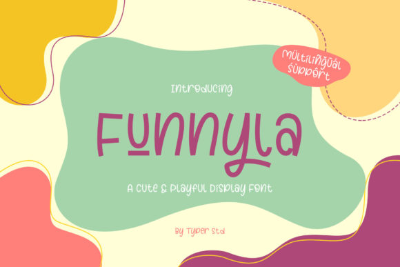 Funnyla: A Stylish Display Font for Bold Branding