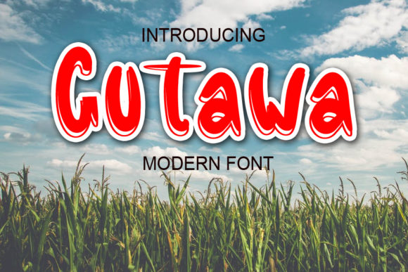 Gutawa Display Font Review for Real Projects