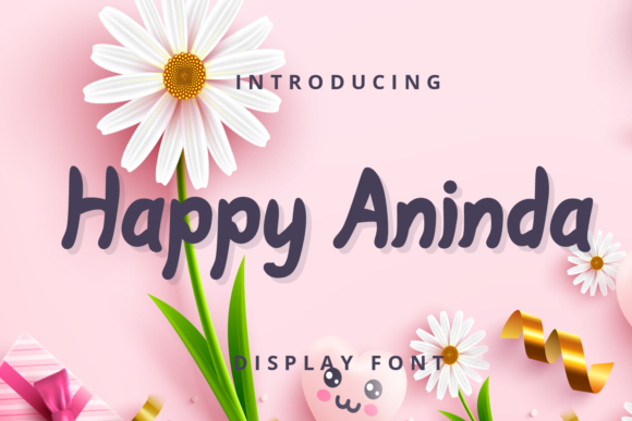 Happy Aninda: A Playful Font for Handmade Creations