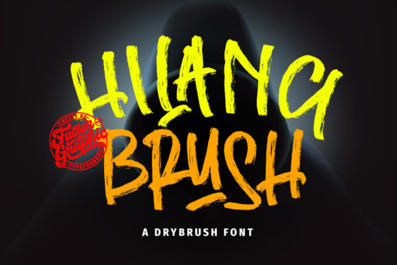 Hilang Brush: A Cool, Urban Display Font for Modern Editorial Design