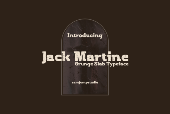 Jack Martine: A Bold Display Font for Editorial Design