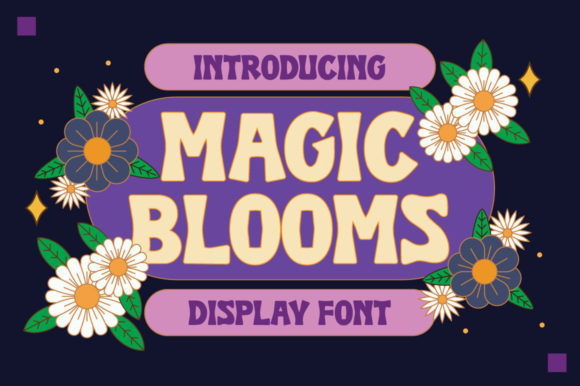 Magic Blooms Display Font Review