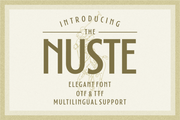 Nuste Display Font Review for Design Projects