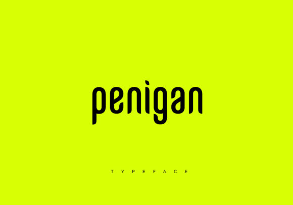Penigan: A Minimalist Font for Modern Branding