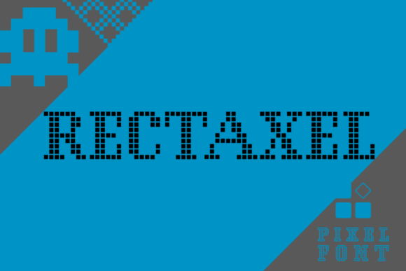 Rectaxel: A Sweet Display Font for Web Design