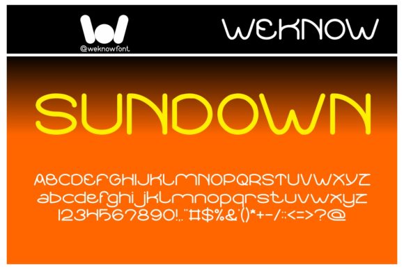 Sundown Sunrise: A Font That Elevates Your Brand