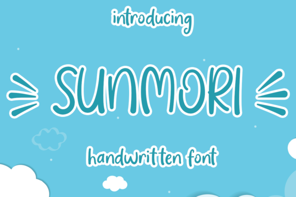 Sunmori: A Friendly Display Font for Casual Branding
