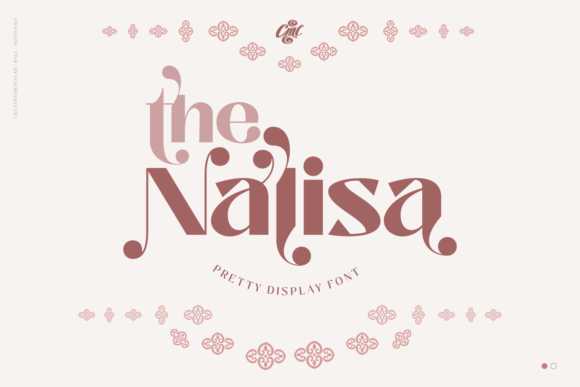 The Nalisa: A Stylish Display Font for Editorial Design