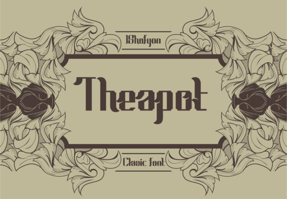 Theapot: A Dynamic Display Font for Web Design