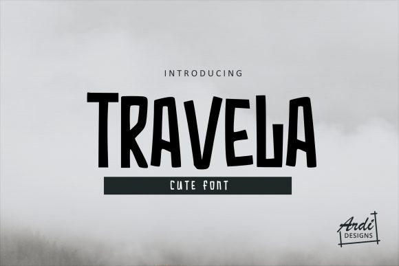 Travela Font for Eye-Catching Digital Campaigns